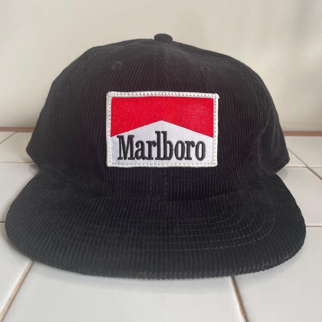 Marlboro マルボロワッペン　トラッカーキャップ コーデュロイ　２個セット