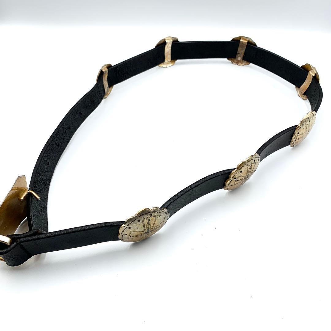 【極希少　廃盤品】ラルフローレン　コンチョベルト　ウエスタン　ナバホ族モチーフ