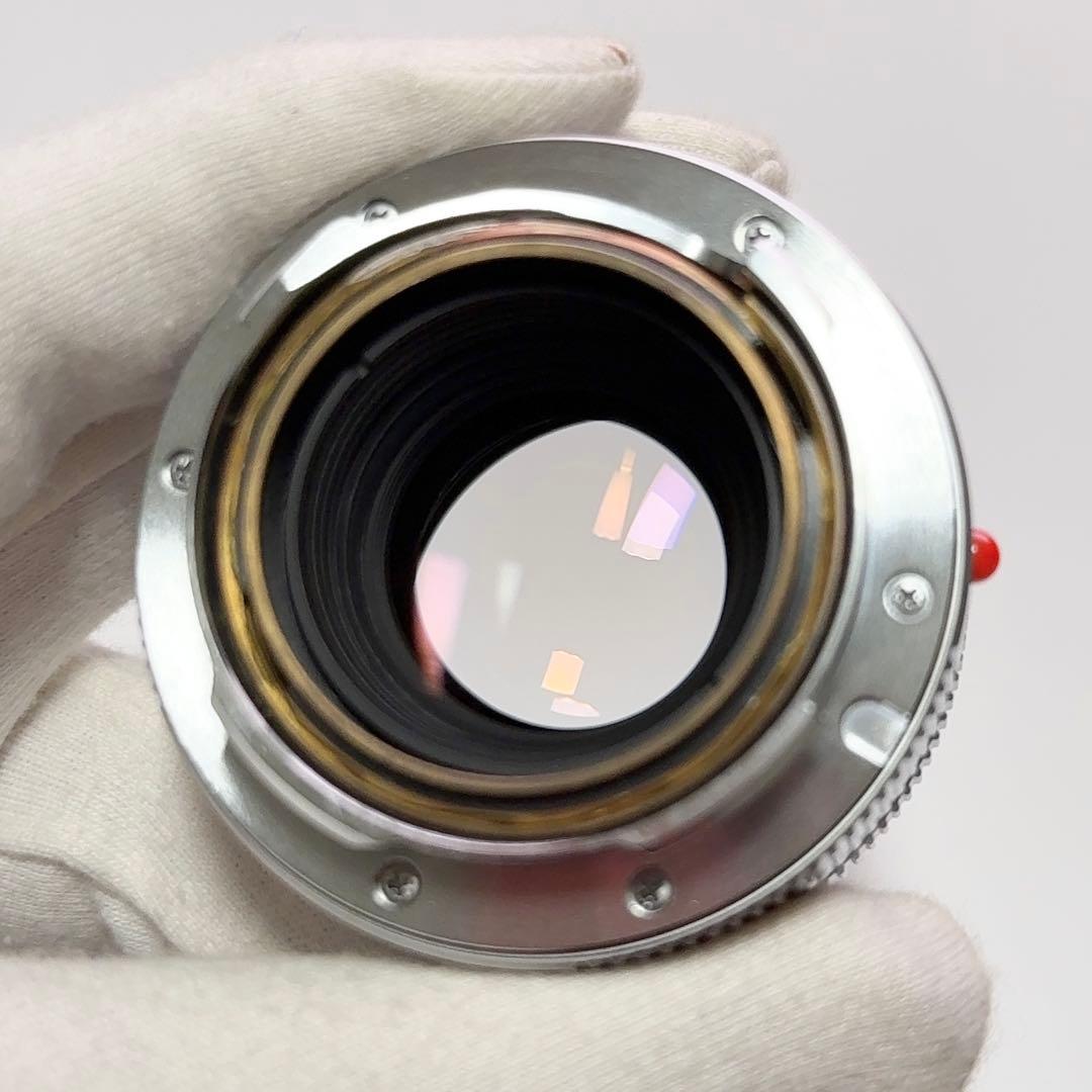 【美品】ライカ｜ズミクロン50mm F2（4th）フード組込《シルバークローム》