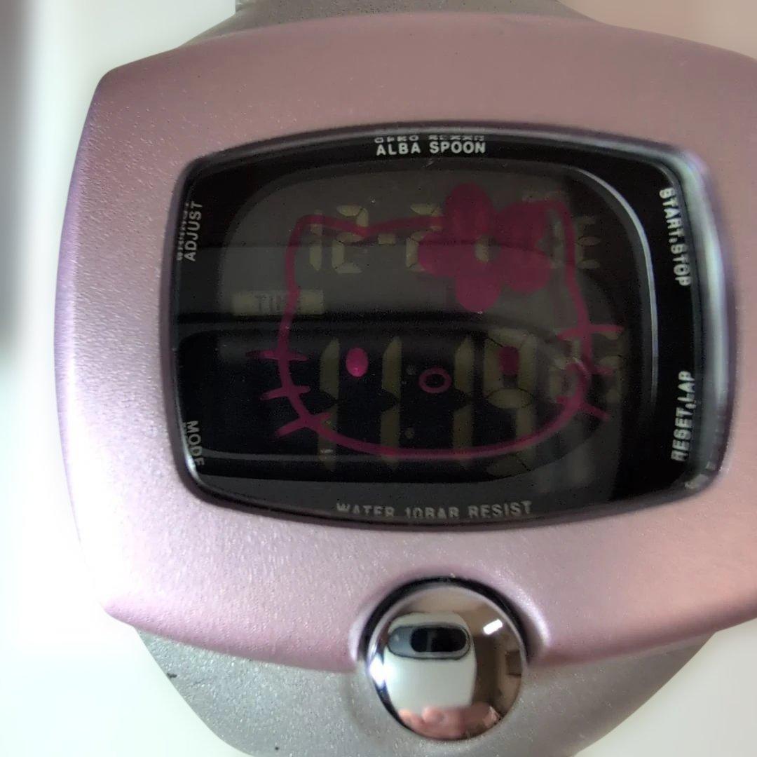 セイコーアルバスプーン　ハローキティ限定モデル　[希少　動作確認済み]