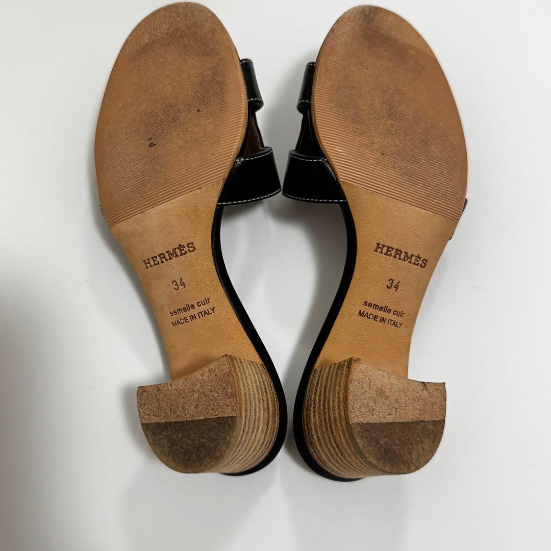 HERMES エルメス オアジス 34サイズ ブラック