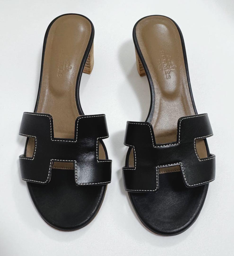 HERMES エルメス オアジス 34サイズ ブラック