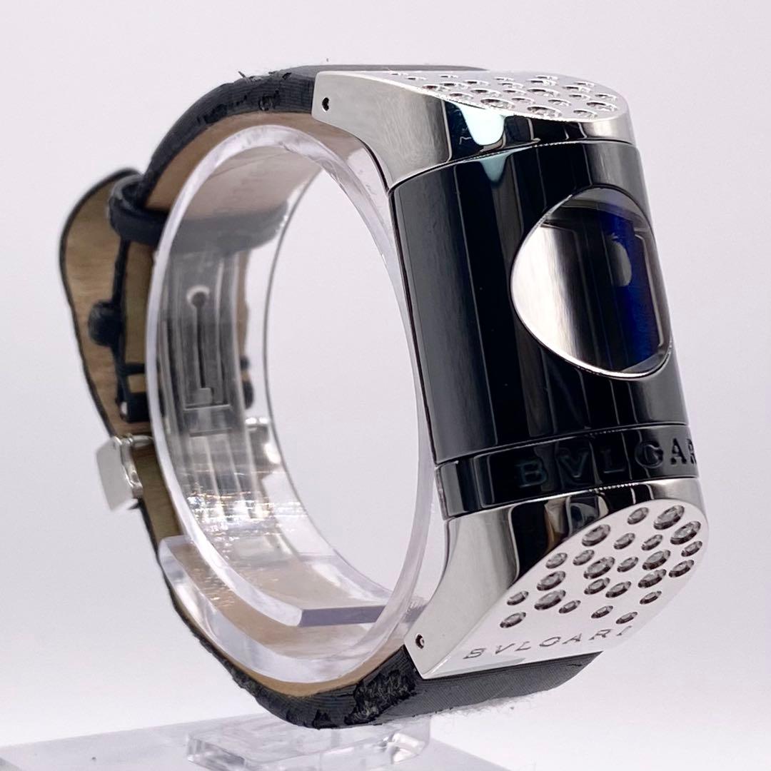 稼働✨ BVLGALI Ipno IP20S メレダイヤ ラインストーン 腕時計