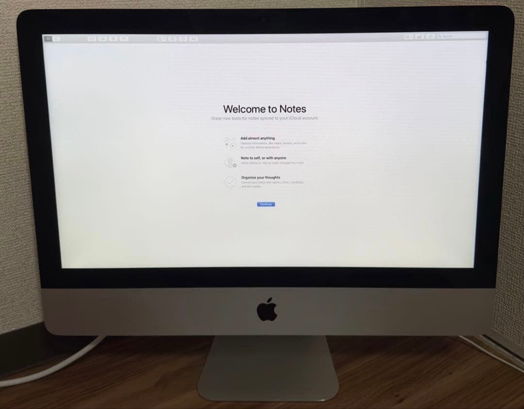 Macデスクトップ iMac 21.5inch i7 8GB 1.12TB