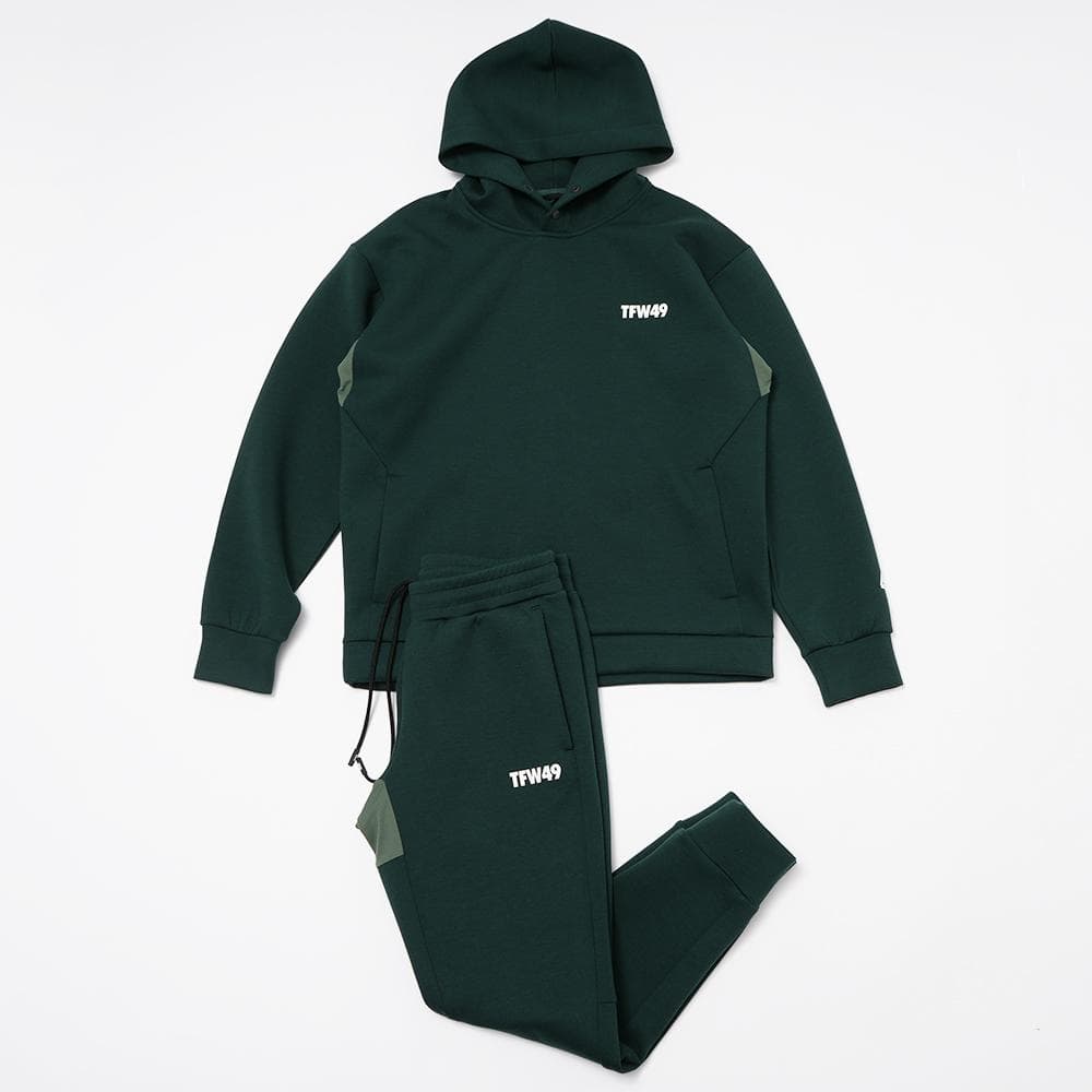 TFW49 カードボード パーカー・パンツ セットアップ グリーン M