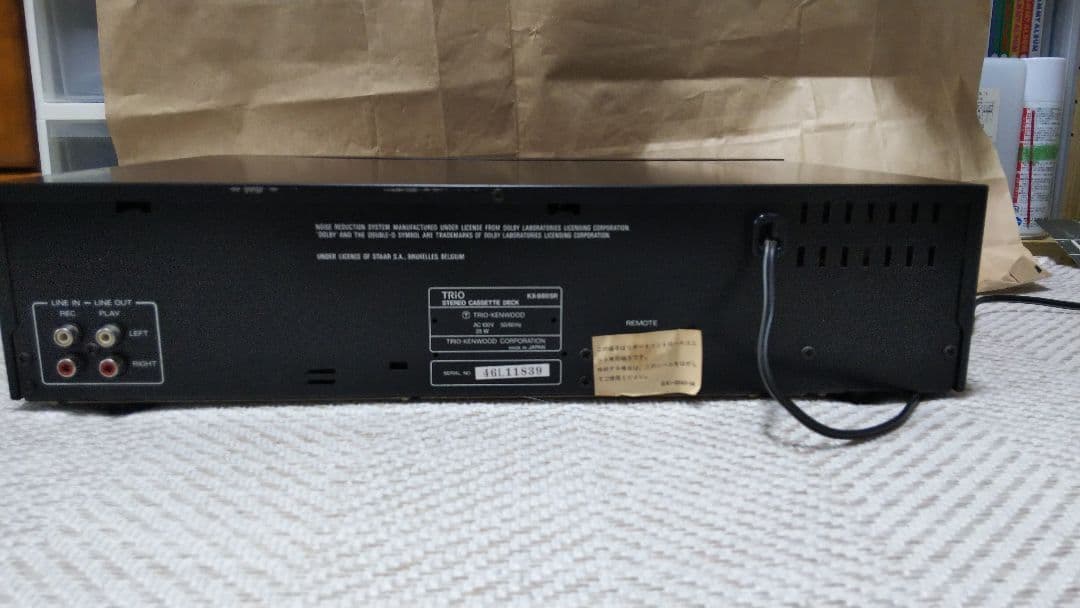TRIO KX-880SR カセットデッキ