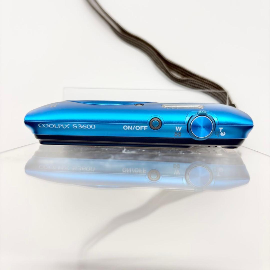 Nikon ニコン COOLPIX S3600 ブルー クールピクス　コンデジ