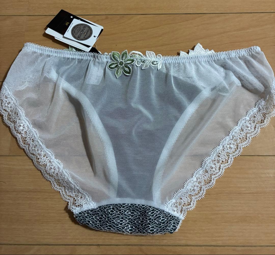 Salute NTJ224 ホワイト キャミソールスリップL &ショーツLセット