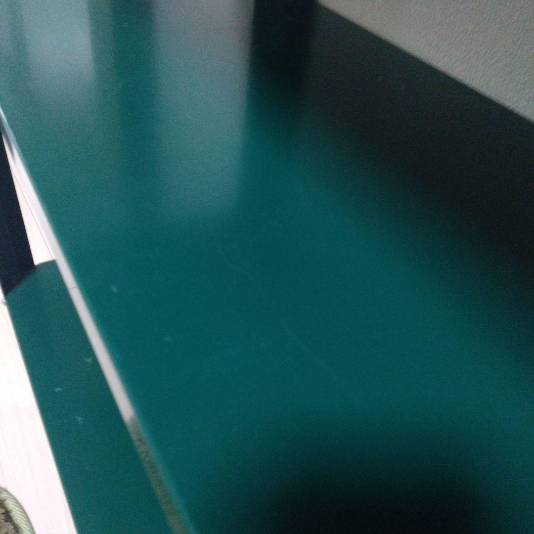 廃盤I　人気カラー　IKEA　コールビョーン　緑色の3段スチールラック