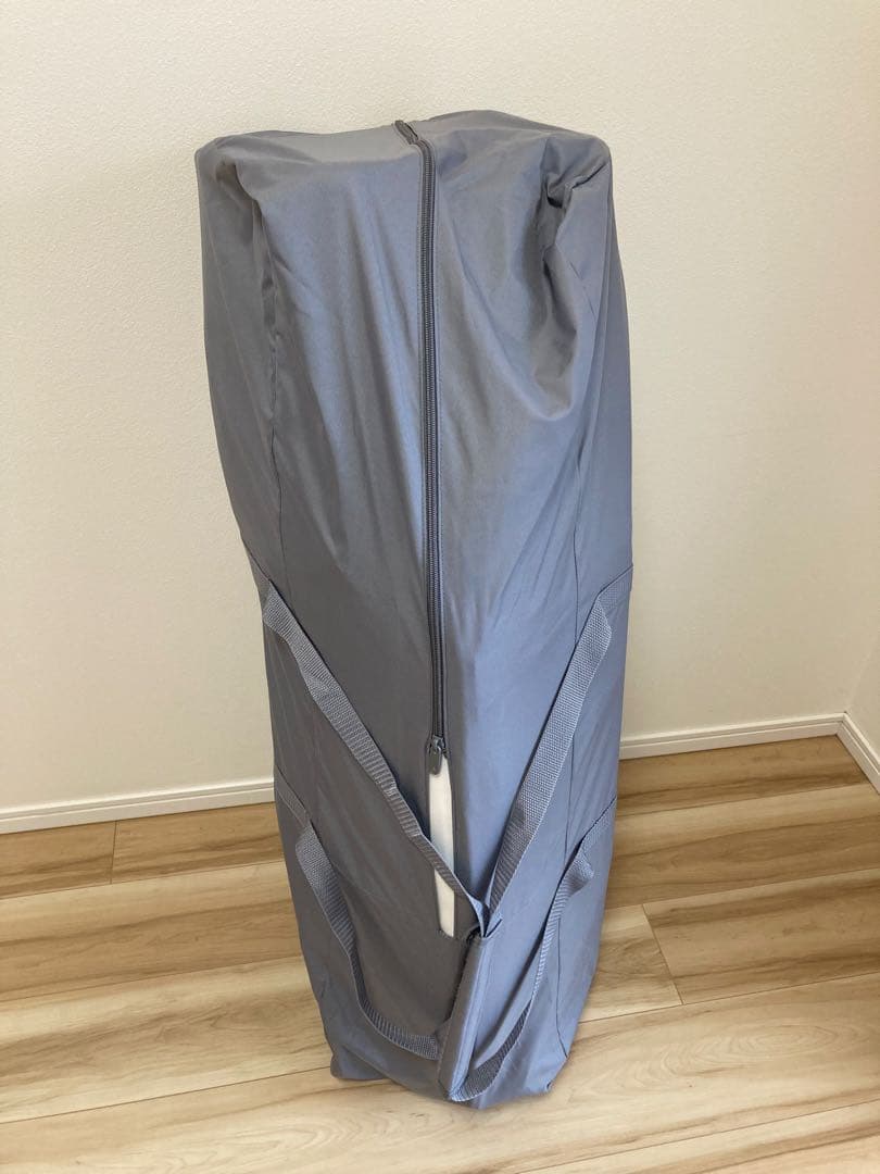 Aprica ココネルエアープラスAB グレー 折りたたみ式ベビーベッド