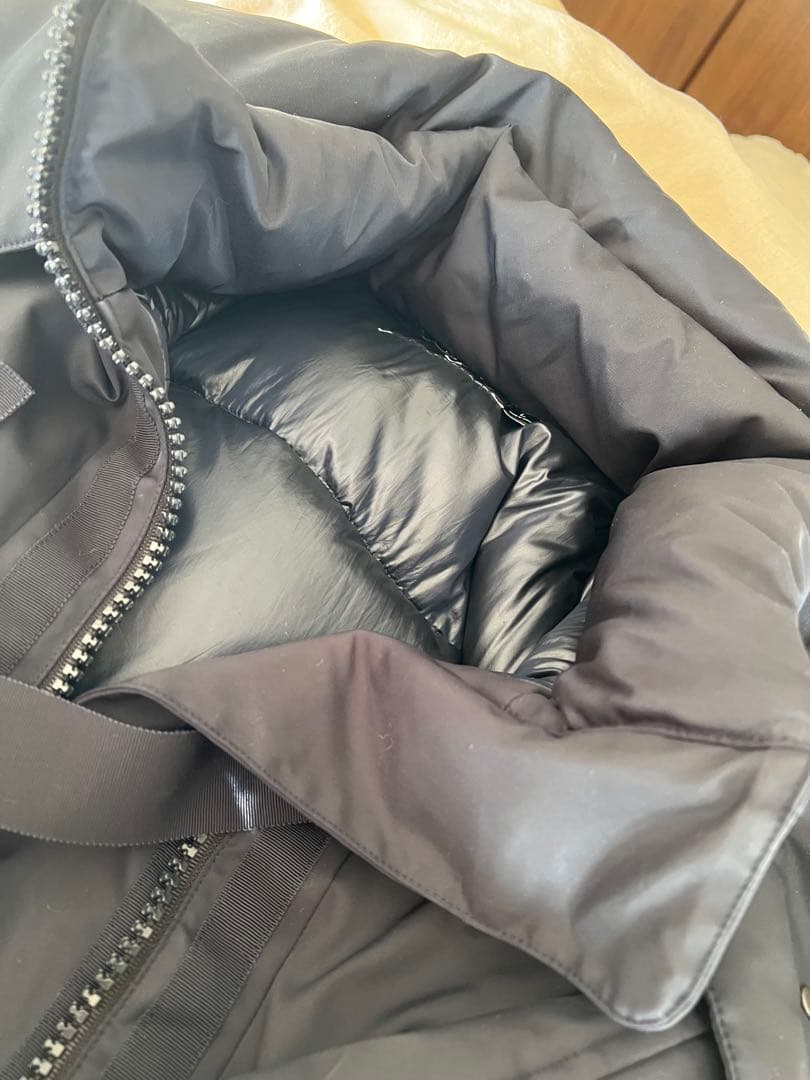 ハイブリッドダウンショートコート L ネイビー