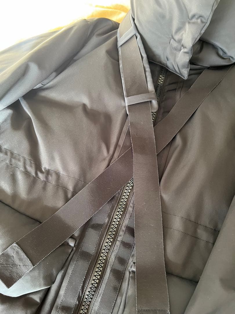 ハイブリッドダウンショートコート L ネイビー