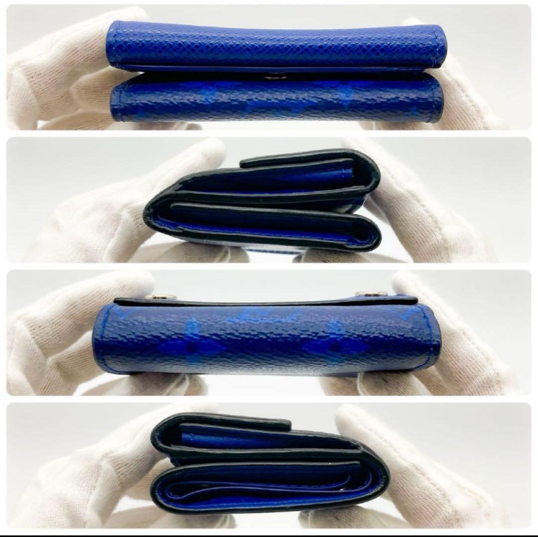 LUIS VUITTONタイガラマ ディスカバリー コンパクト 折り財布