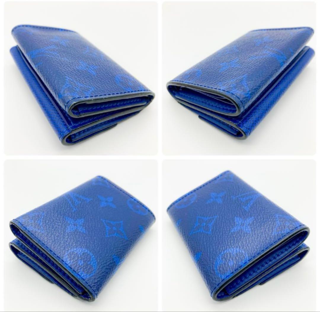 LUIS VUITTONタイガラマ ディスカバリー コンパクト 折り財布