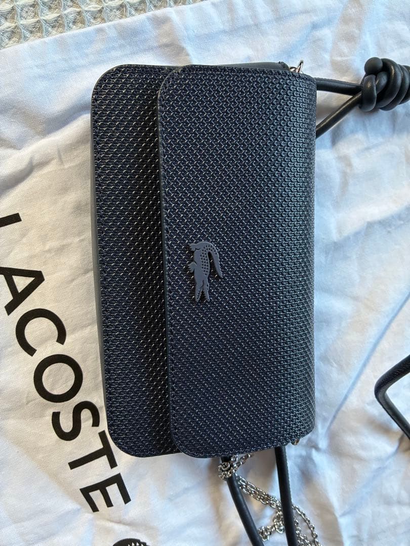 超美品　ラコステ　スリーウェイ ウエスト　ショルダー　ハンドバック