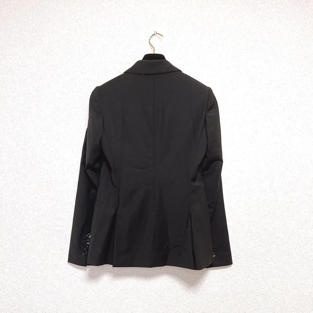 theory luxe スーツ ジャケット パンツ セットアップ 上下 36 黒