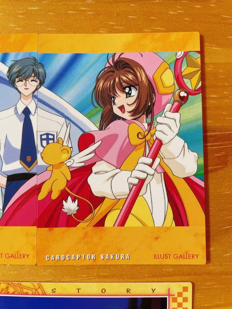 カードキャプターさくら カードダスマスターズ 月 ユエ 5枚 セット 初版