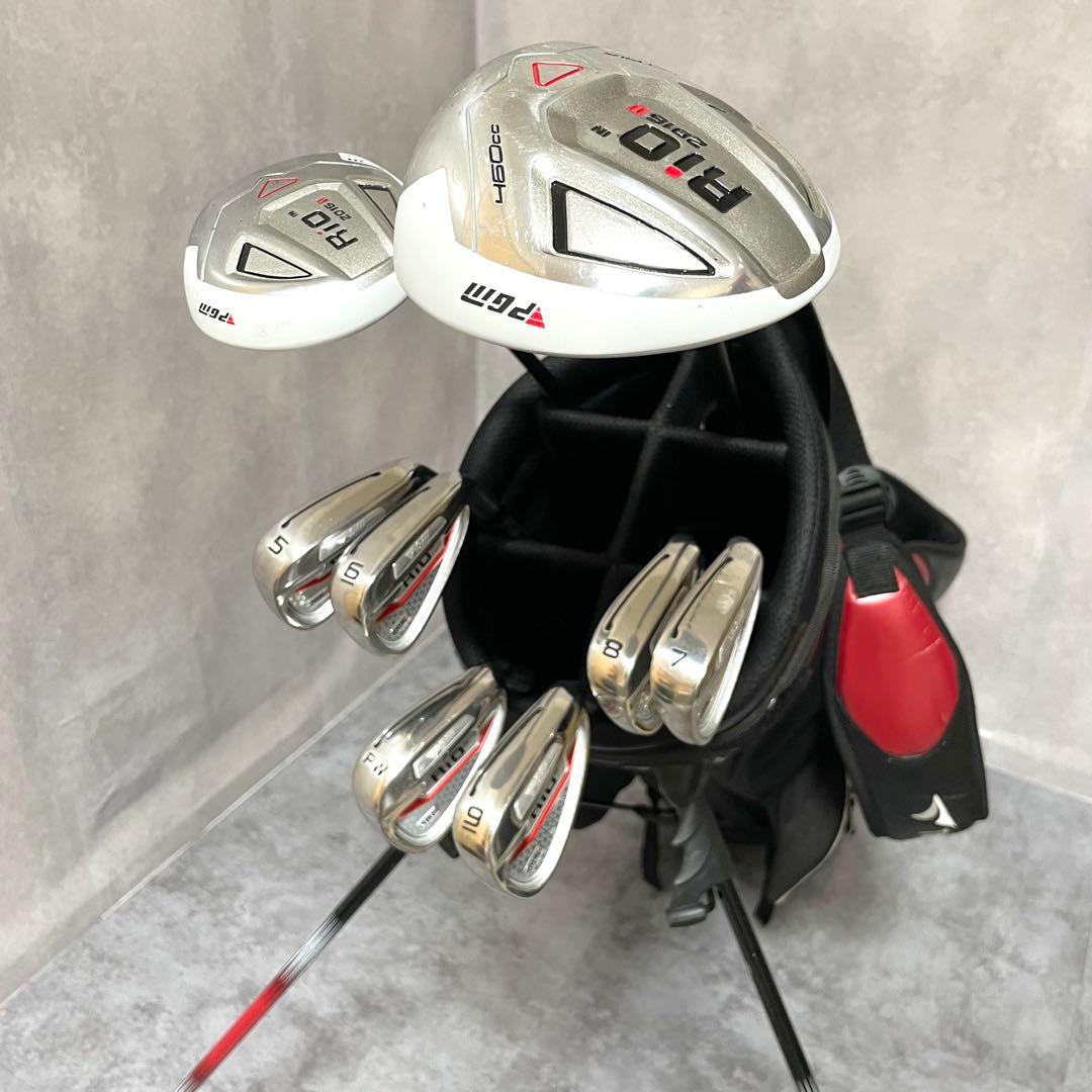 PGM RIO Ⅱ メンズ　ゴルフクラブセット　8本　右利き　R相当