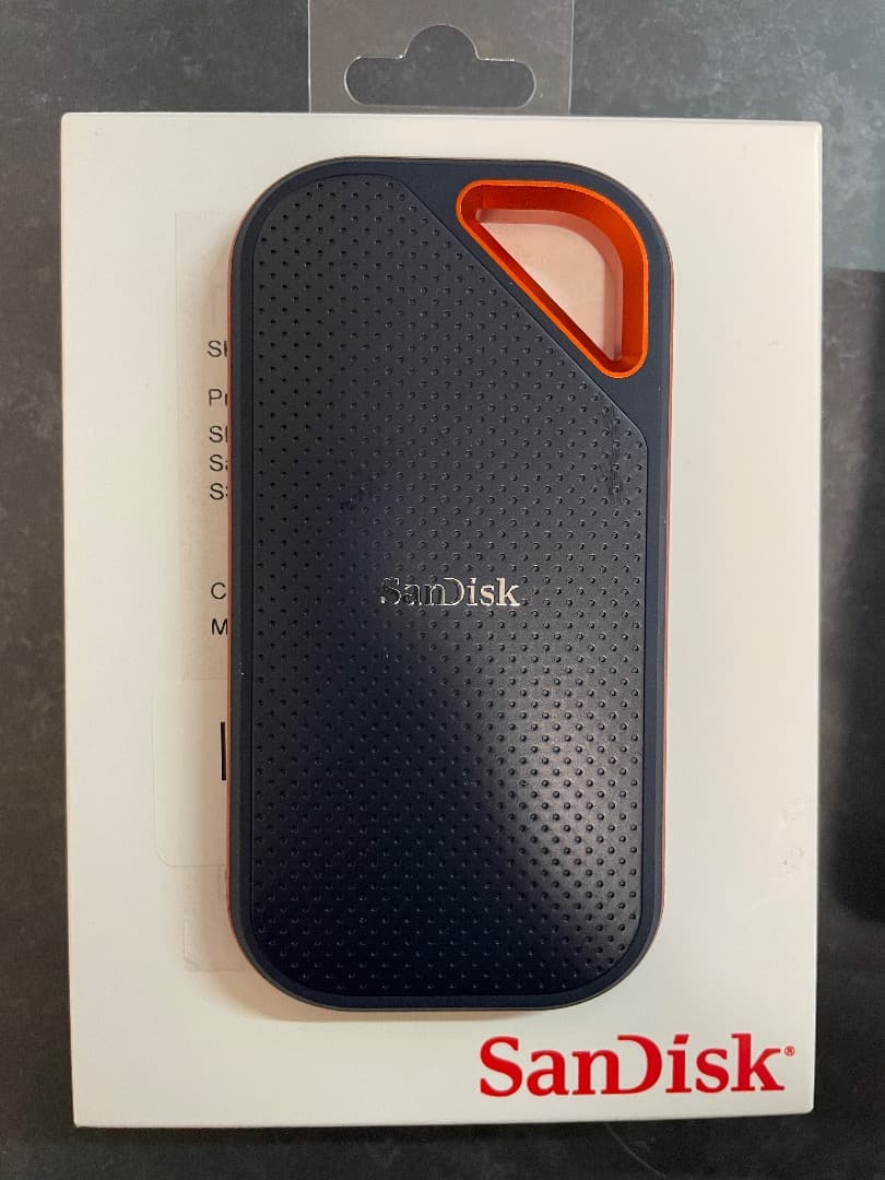 外付けハードディスク・ドライブ SanDisk Extreme Pro Portable SSD 4TB