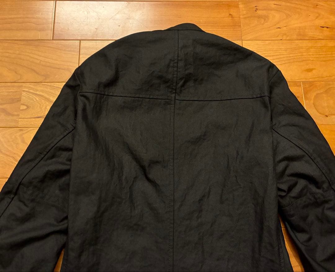 JUNYA WATANABE ジュンヤワタナベ ハの字ライダース　黒　S