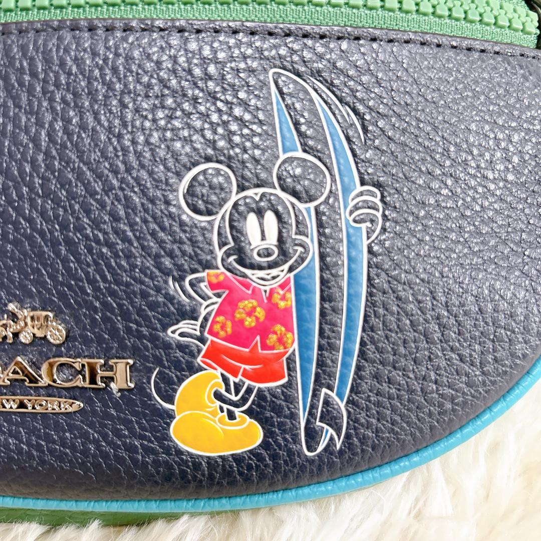 【極美品】コーチ COACH ボディバッグ ディズニーコラボ レザー