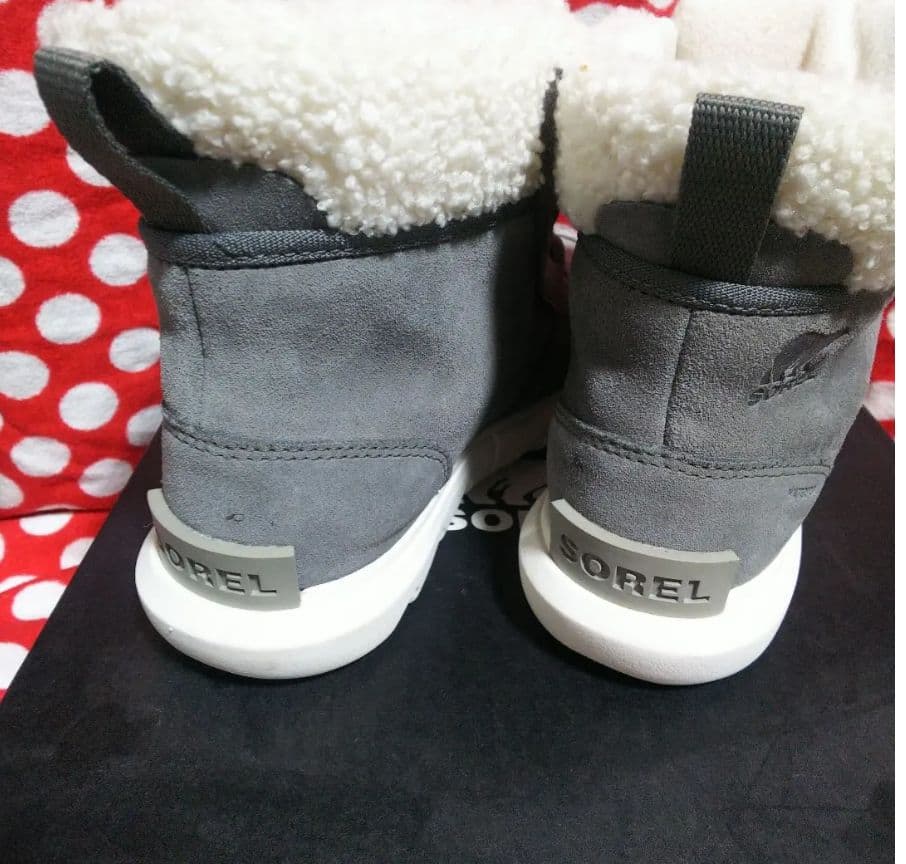 SOREL グレー ブーツ ソレル　スノーブーツ　24.5