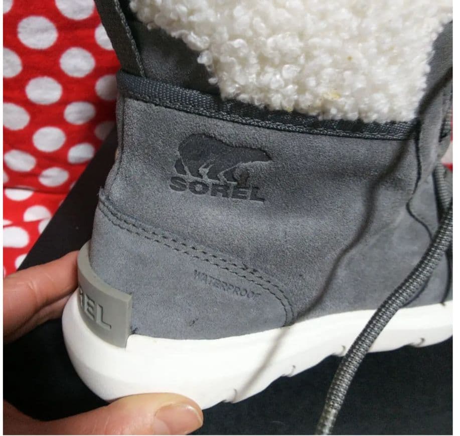 SOREL グレー ブーツ ソレル　スノーブーツ　24.5