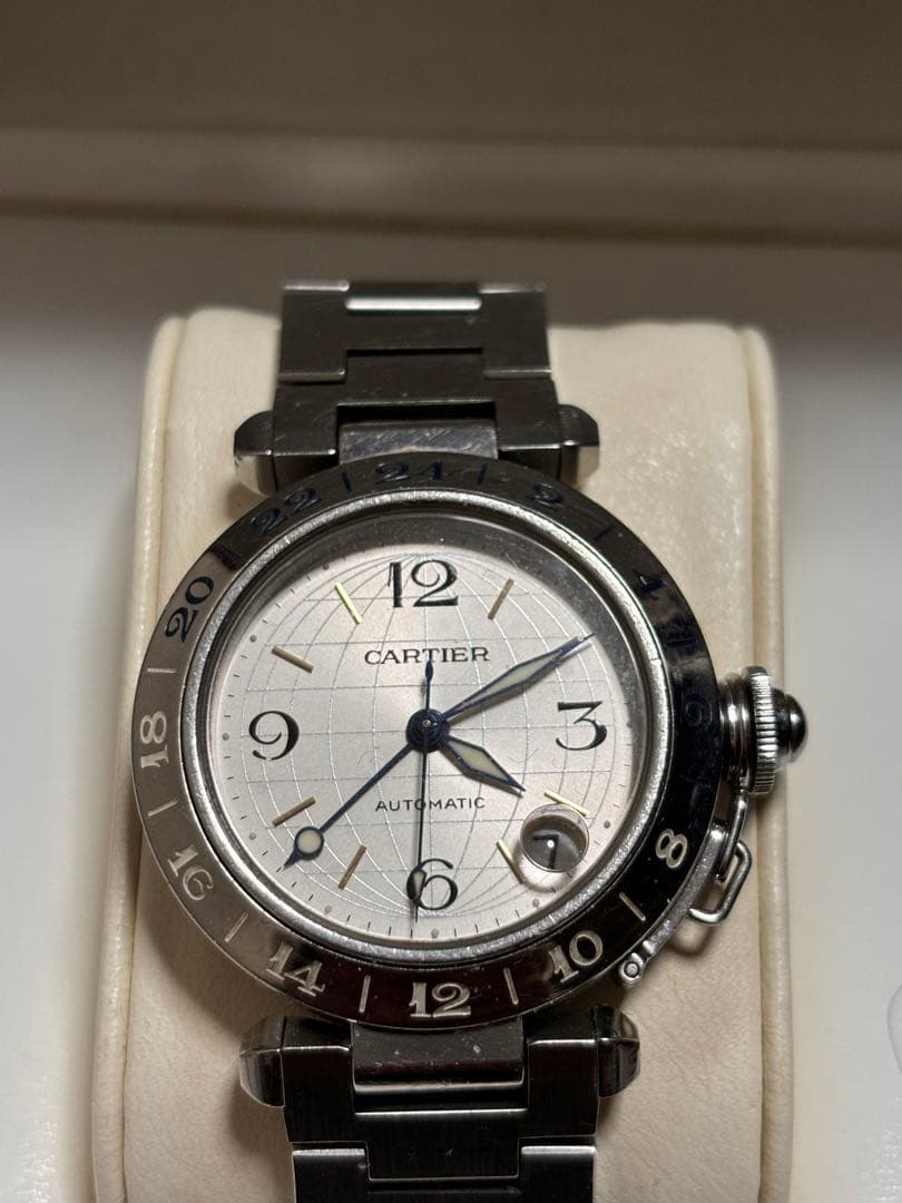 カルティエパシャCメリディアン GMT オートマティック Cartier