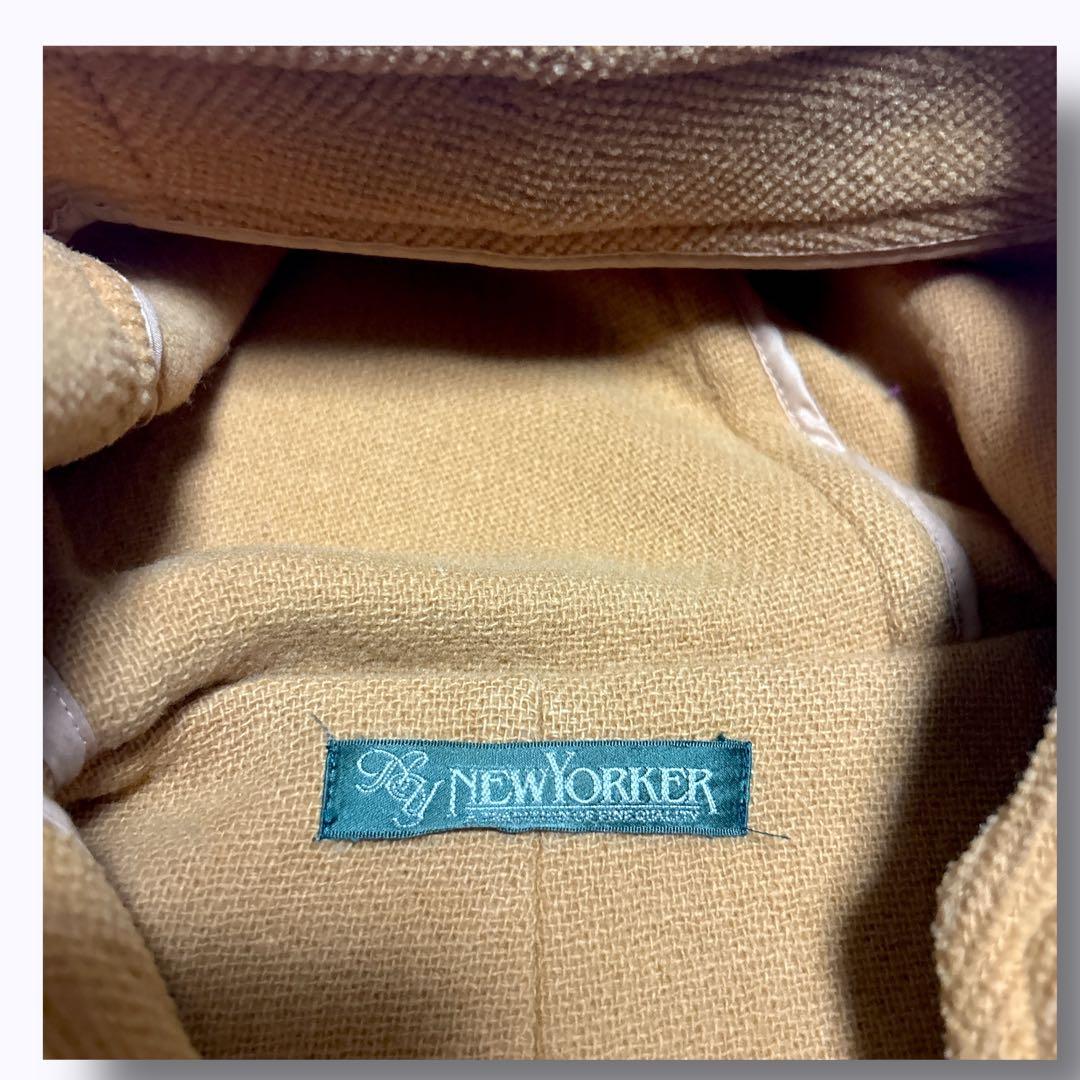 NEWYORKER ダッフルコート ロング Moorbrook生地 英国製