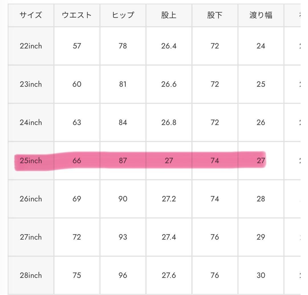 パンツ MVS D/BLU FLARE 25