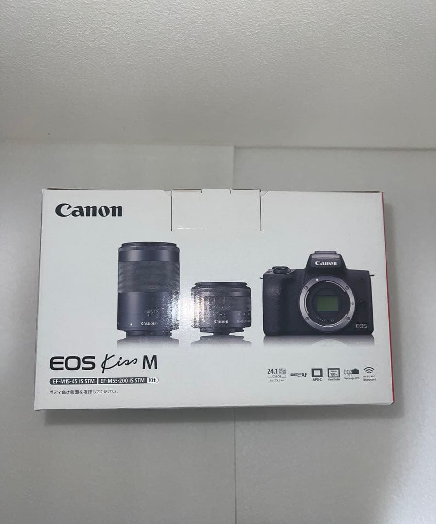 Canon ミラーレス一眼カメラ　EOSKISSMBK-WZK