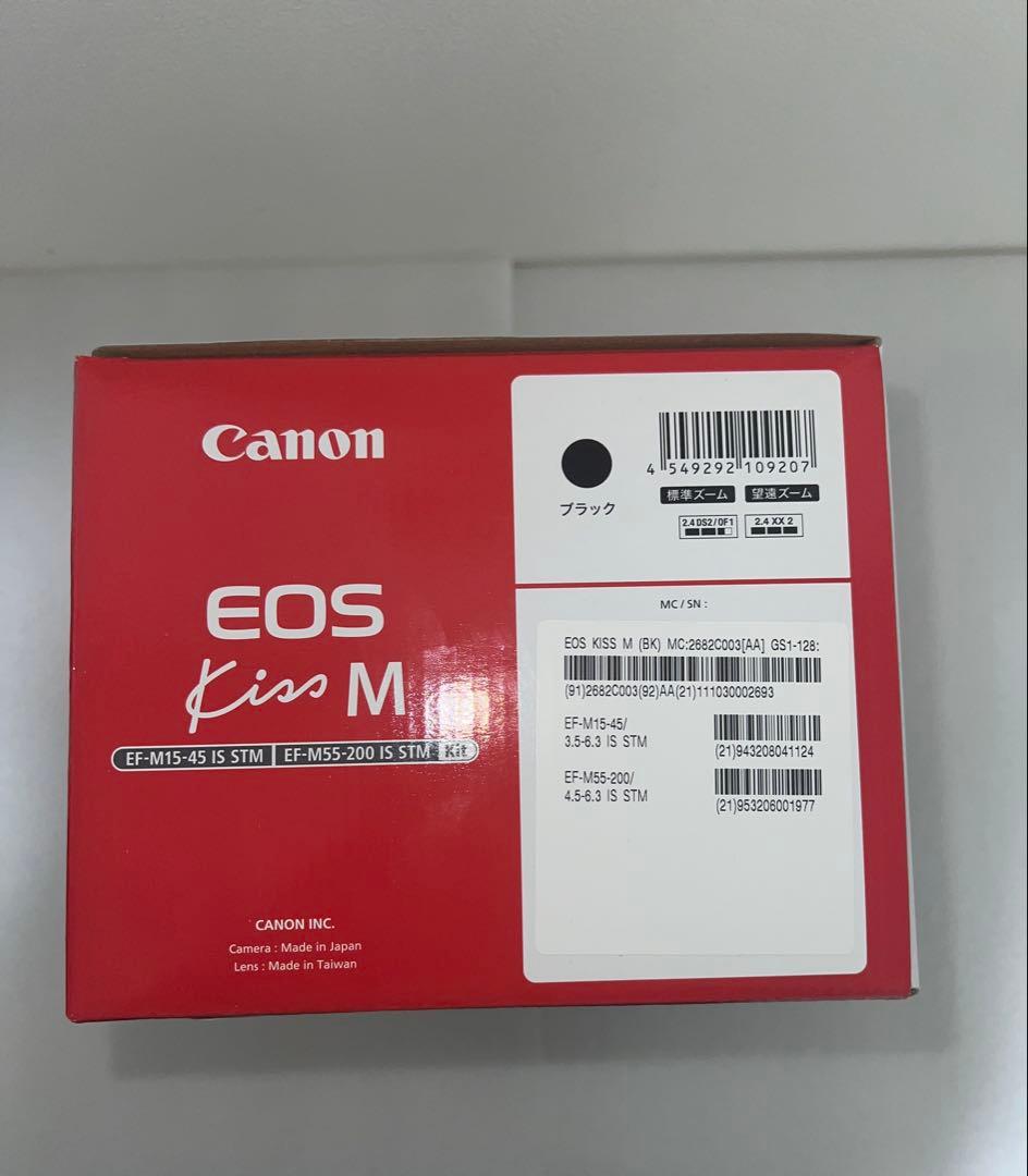 Canon ミラーレス一眼カメラ　EOSKISSMBK-WZK