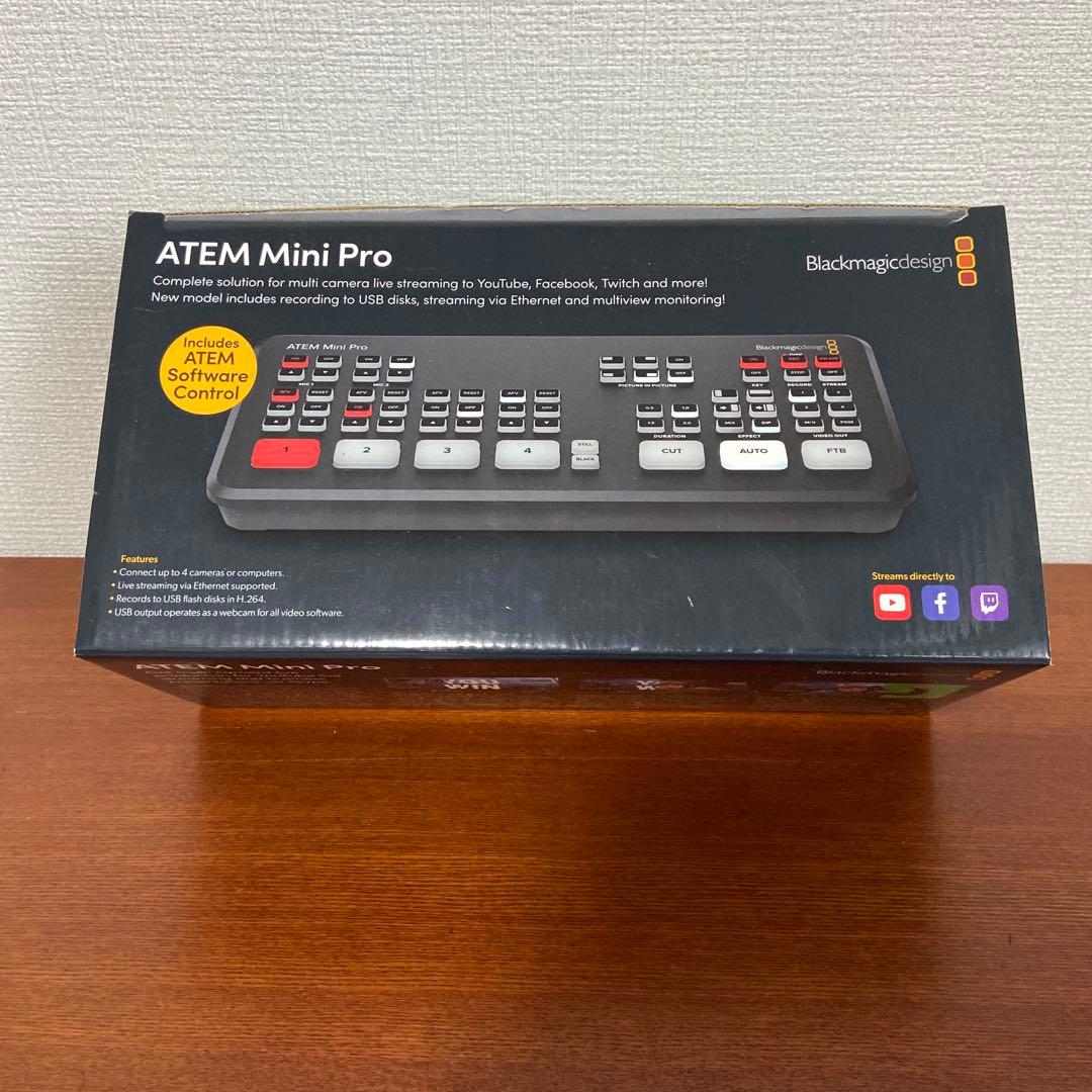 ATEM Mini Pro ビデオスイッチャー