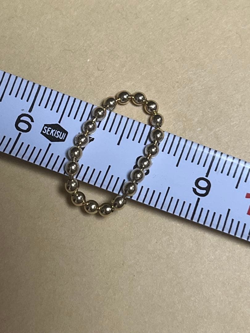 ヴァンドーム青山K10 ボールチェーンリング