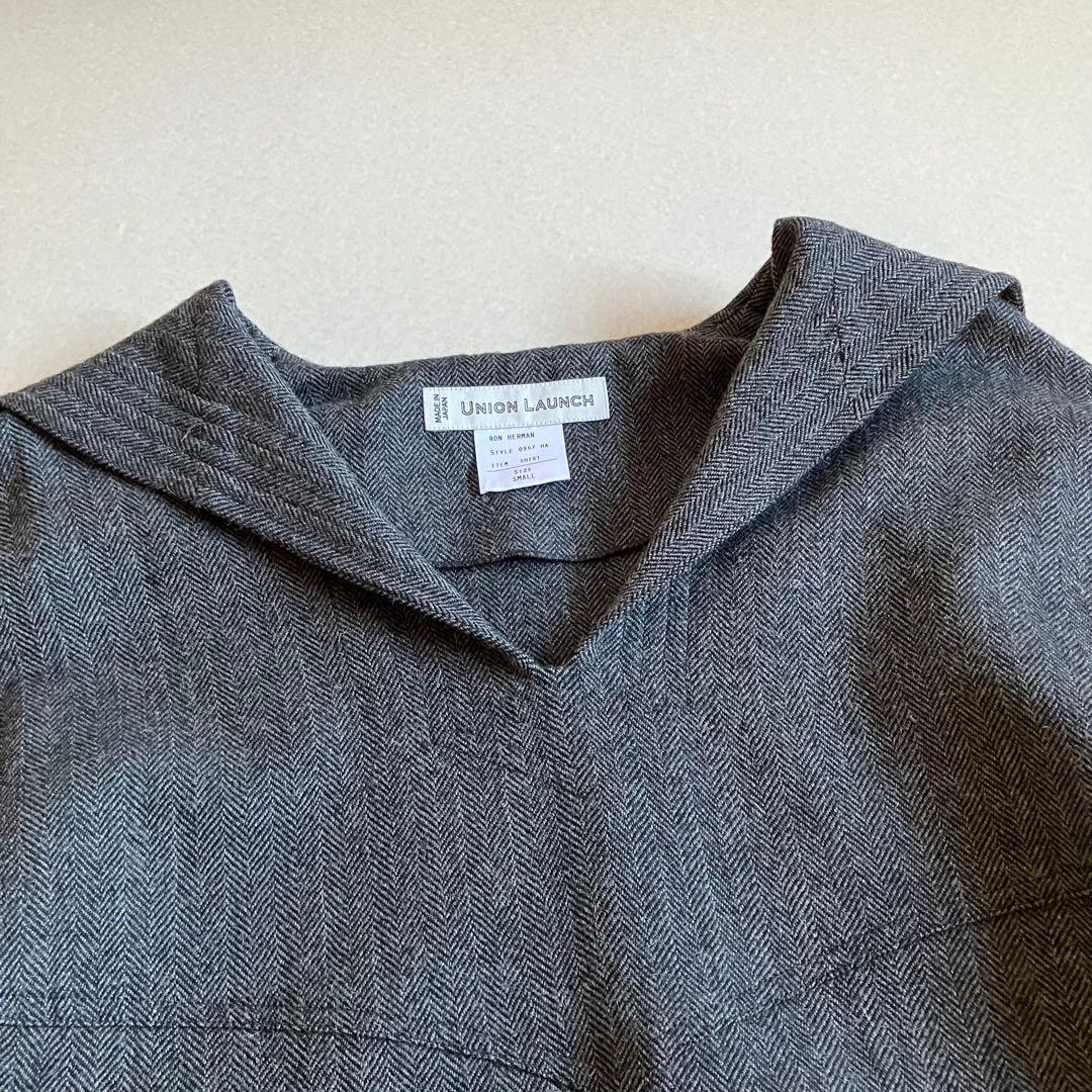 【UNION LAUNCH】2021 セーラーカラープルオーバー ヘリンボーン