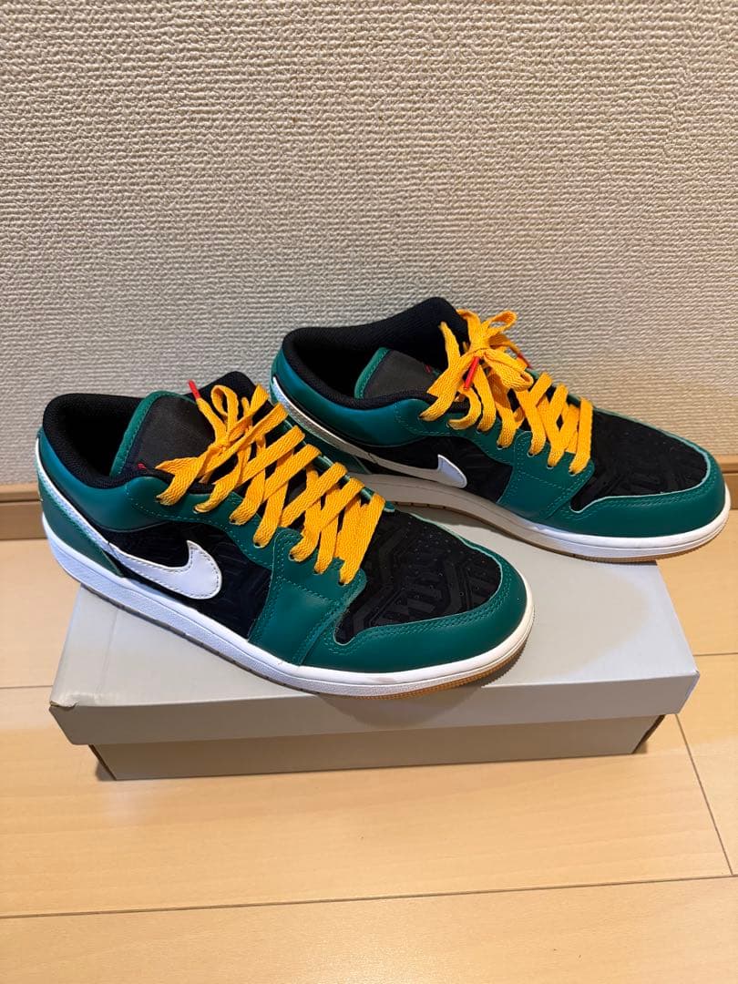 美品　エア ジョーダン 1 ロー SE AIR JORDAN 1 箱なし