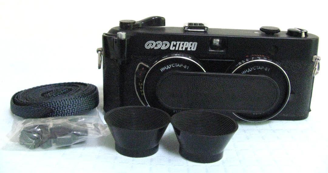 ★ロシアステレオカメラRussiaFEDCTEPEO FEDSTEREOフェド