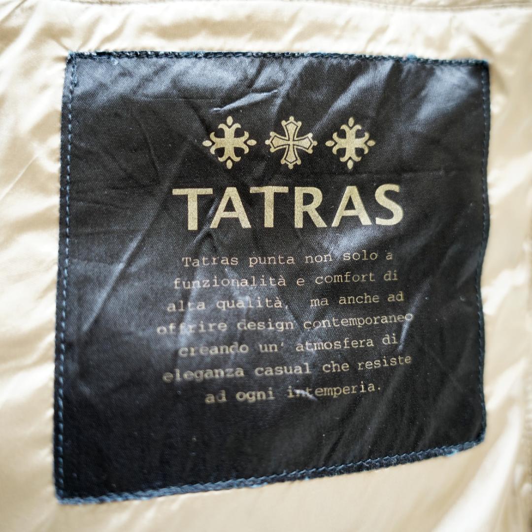 【美品】TATRAS　タトラス　ファー付ダウンコート　フード取り外し可能　M