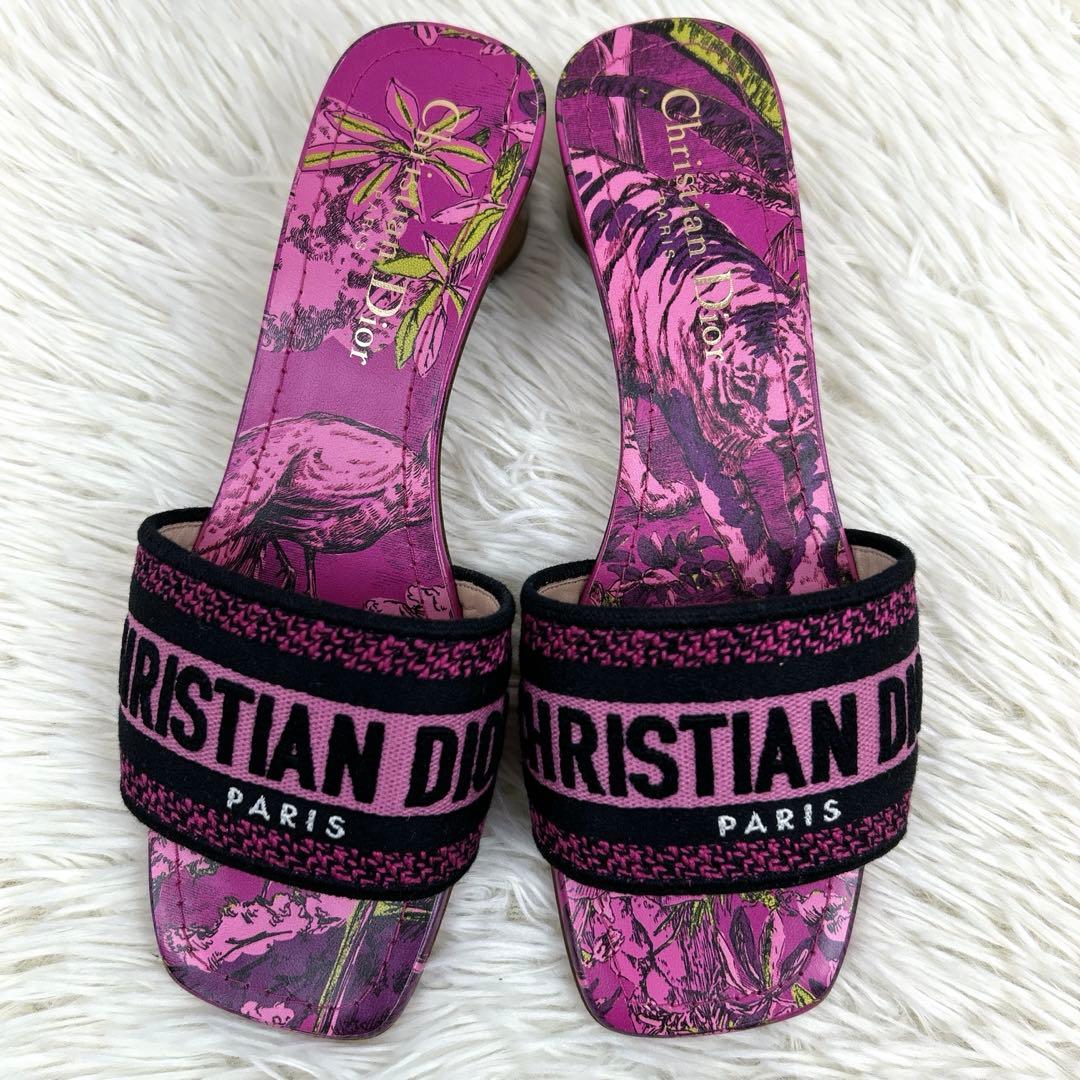 ✨未使用✨ クリスチャンディオール DWAY ヒール サンダル 35 22cm