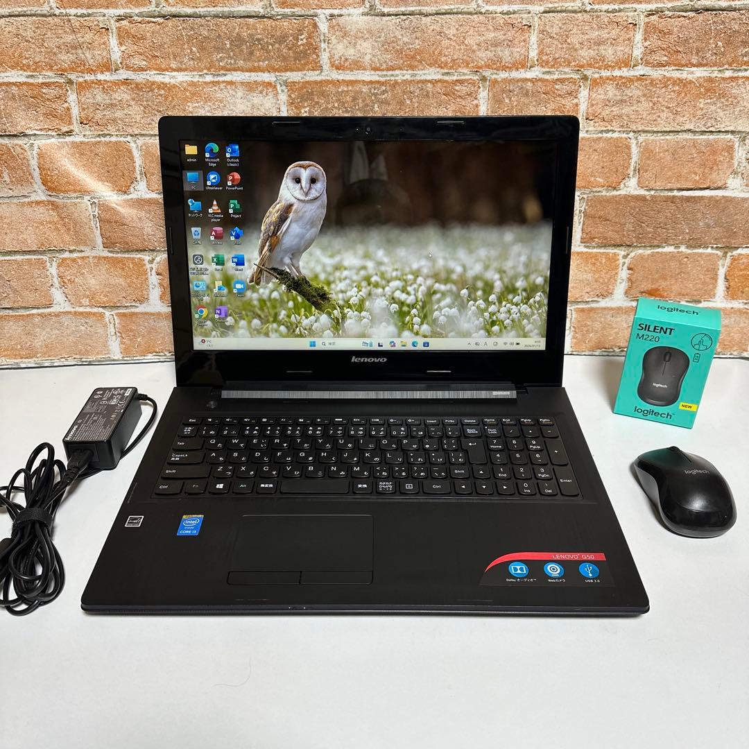 LENOVOノート PC 高速起動SSD Windows11Pro オフィス付き