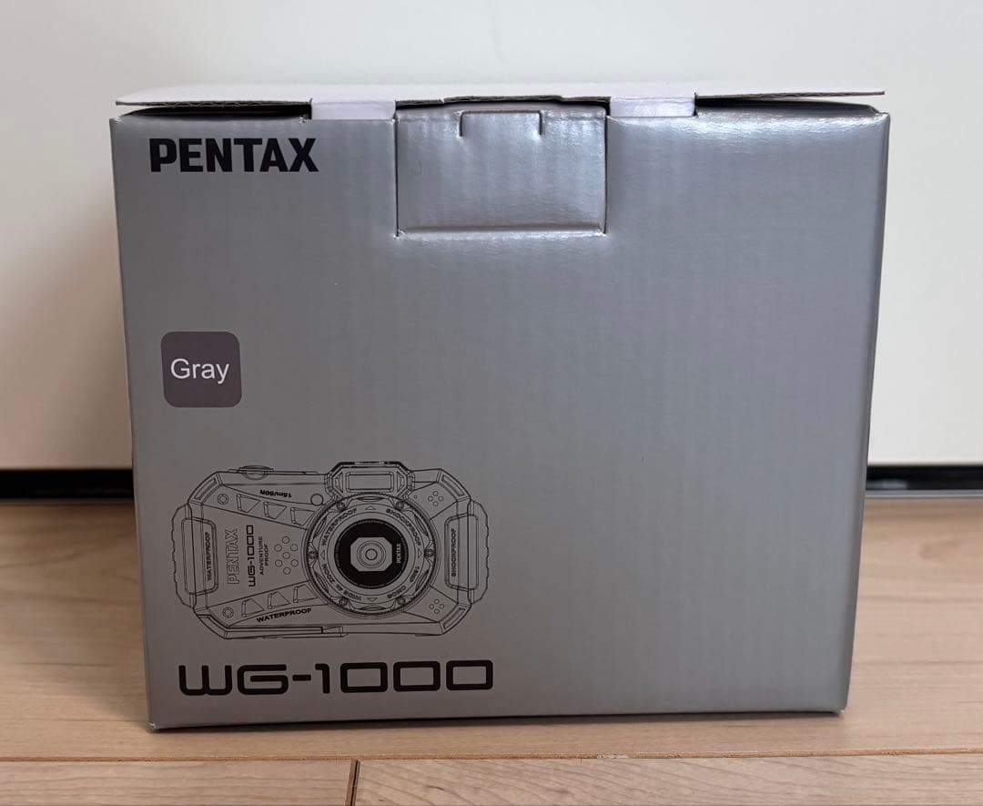 PENTAX WG-1000 グレイ　ペンタックス 未開封新品　保証書有り
