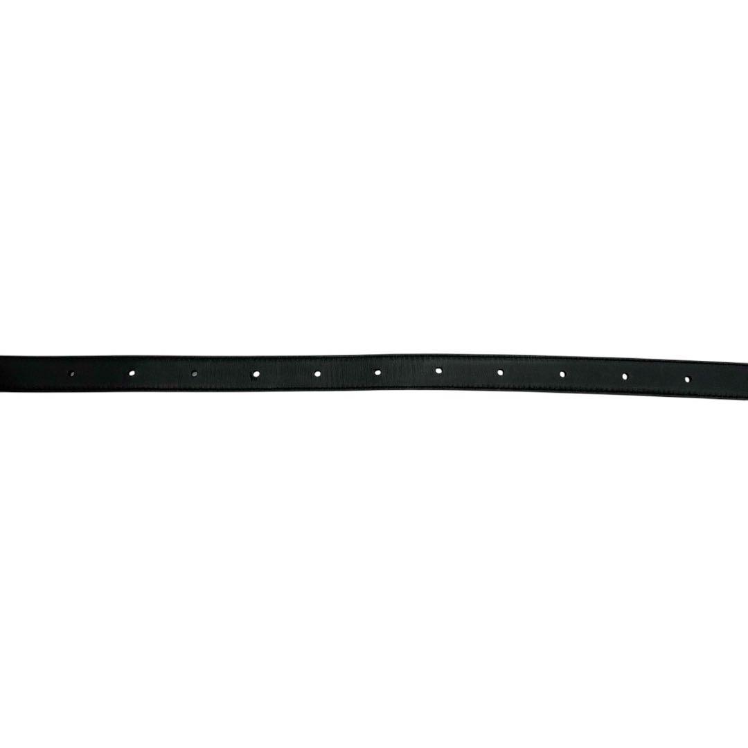 未使用品◎ カオス ベルト バックル ゴールド金具 黒 レザー