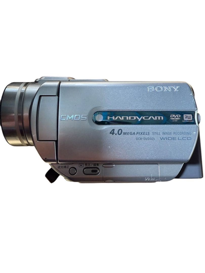 ビデオカメラ DCR-DVD505とSONY ハンディカム用3脚VCT-50AV