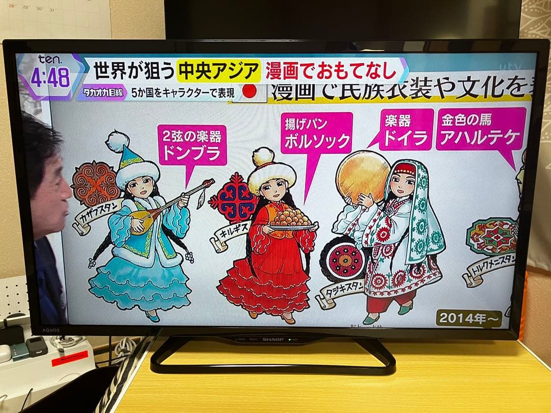 SHARP AQUOS 32V型液晶テレビ LC-32E40 2017年製