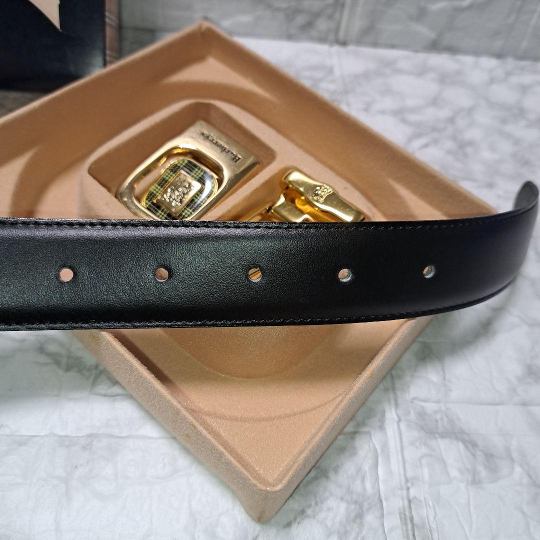 ✨️新品 未使用 ✨️BURBERRY バーバリー ベルト レザー セット