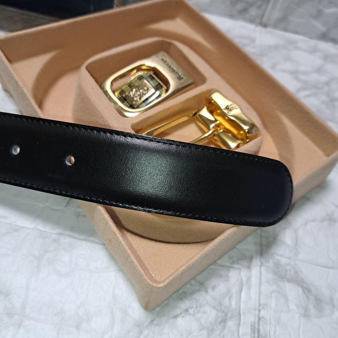 ✨️新品 未使用 ✨️BURBERRY バーバリー ベルト レザー セット