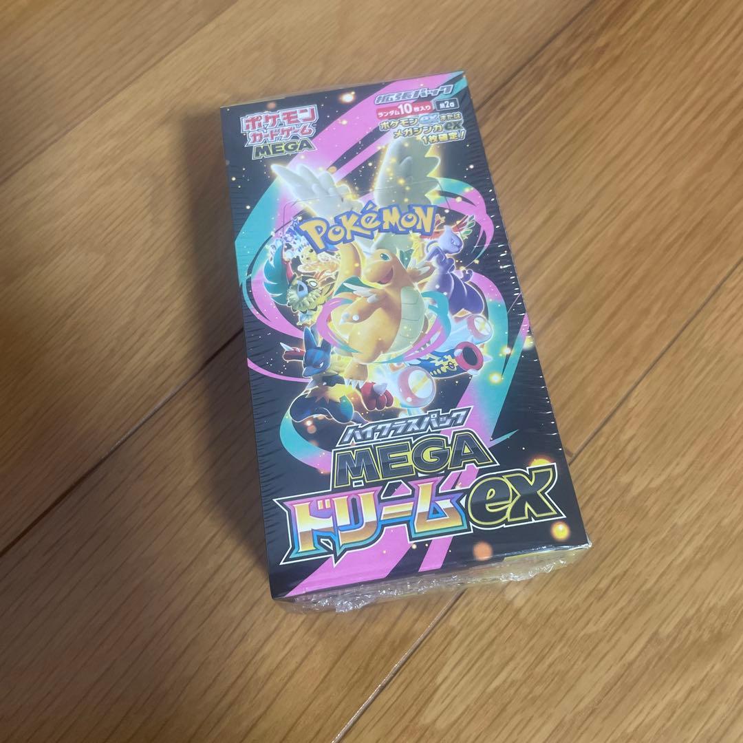 ポケモン　megaドリームex box シュリンク付き