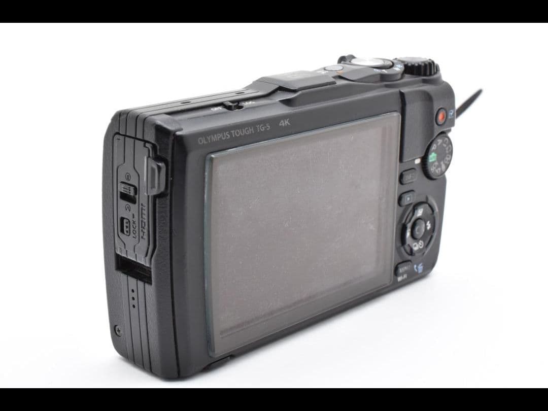 OLYMPUS TOUGH TG-5 4K ブラック コンパクトデジタルカメラ
