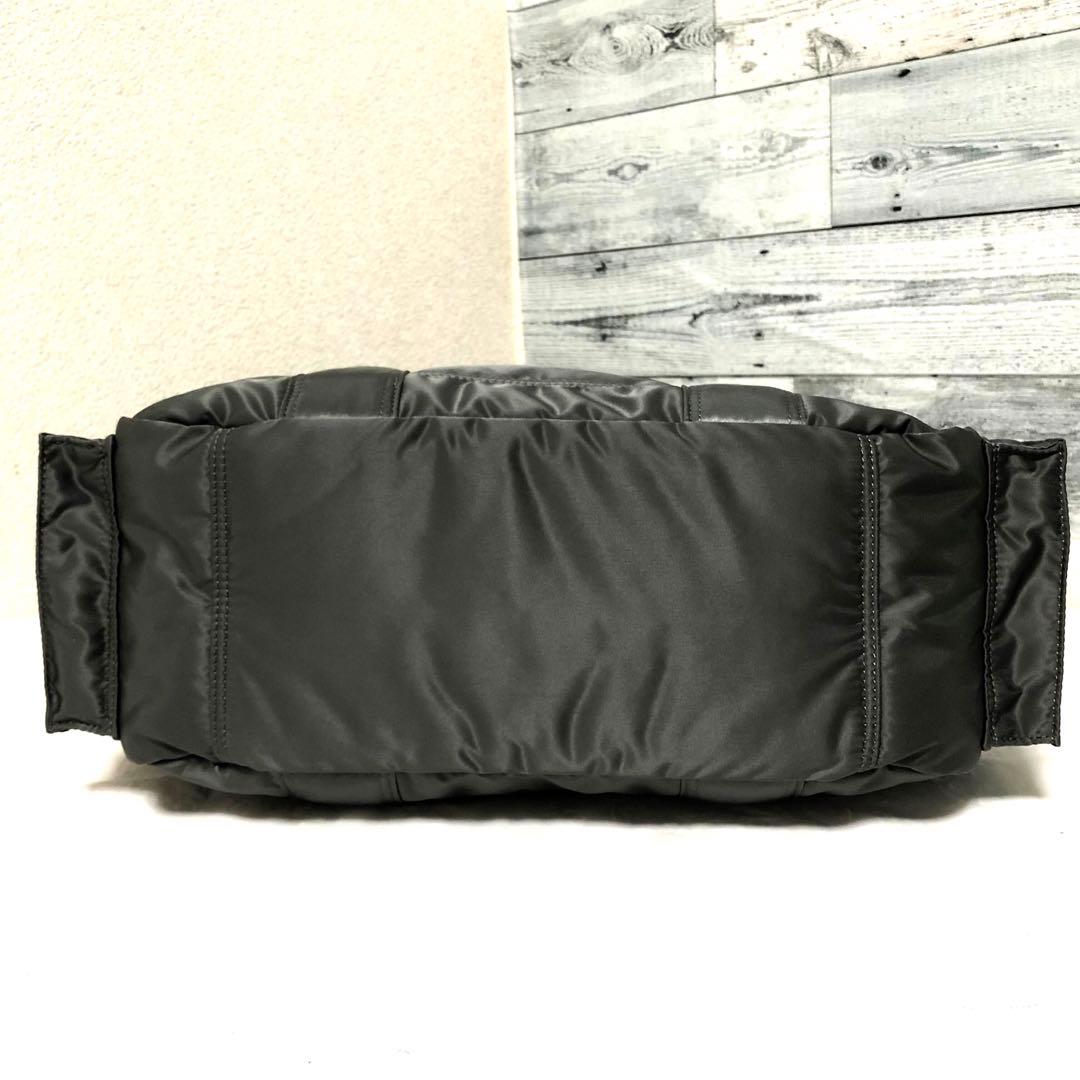 新品同様✨新型 ポータータンカー ボストンバッグ グレー ダッフル トートバッグ