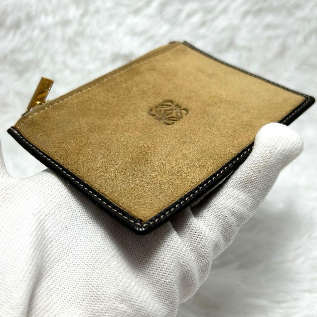 【最終値下げ】⭐️LOEWE ケース スウェード カーキ